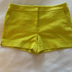Trina Turk Lime Green Women's Tailored Shorts size 12